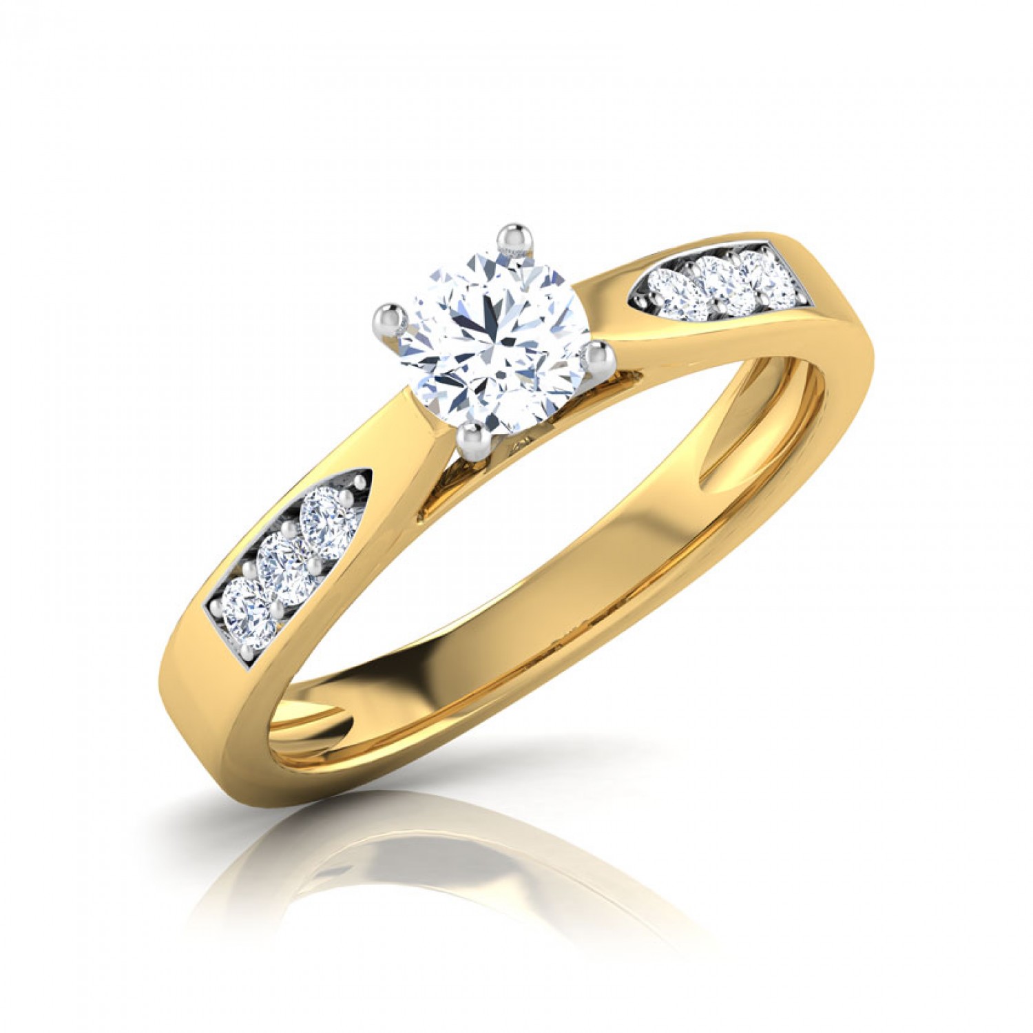 Classic Dahab Solitaire Diamond Ring