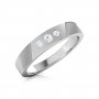 Enchanting Mesh Diamond Band