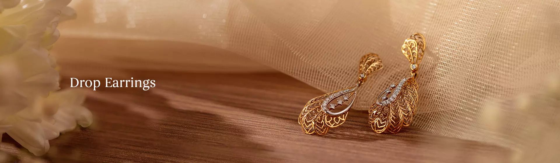 Diamond Drop Earrings